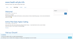 Desktop Screenshot of heath-whyte.info